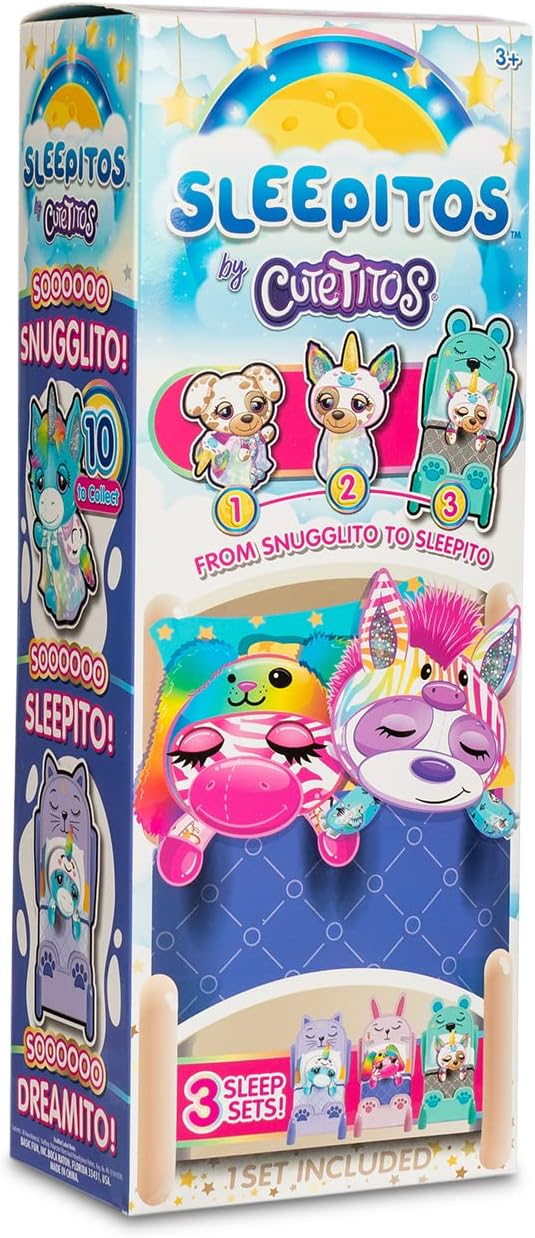 Cutetitos 17cm Plush - Sleepitos