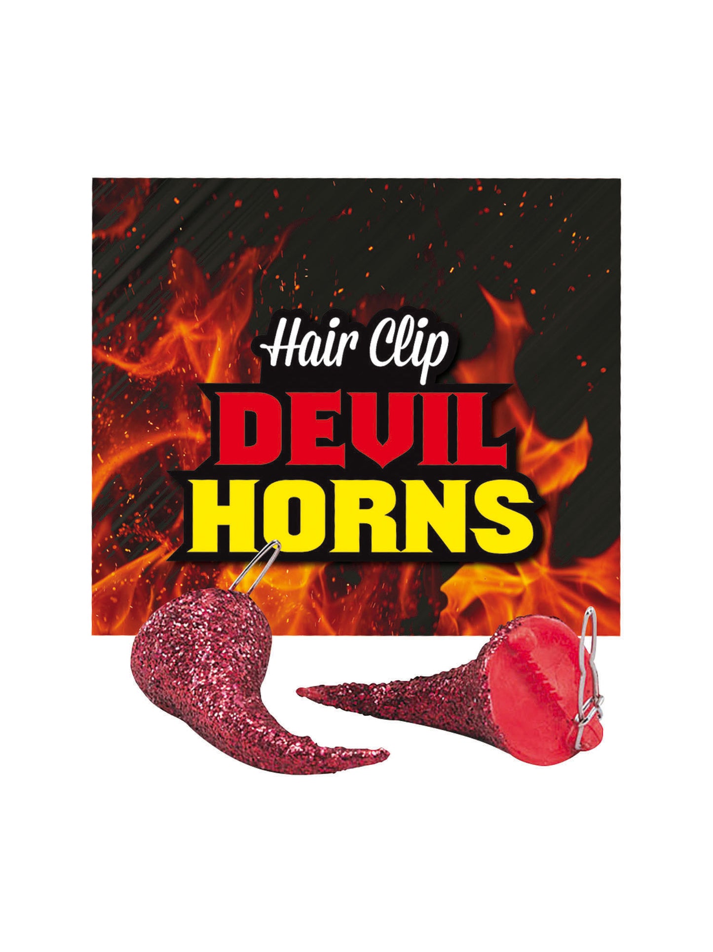 Devil Horn Hair Clips