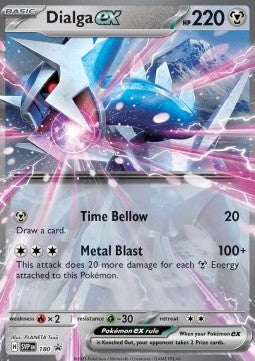 Pokemon TCG Dialga ex (SVP 180)