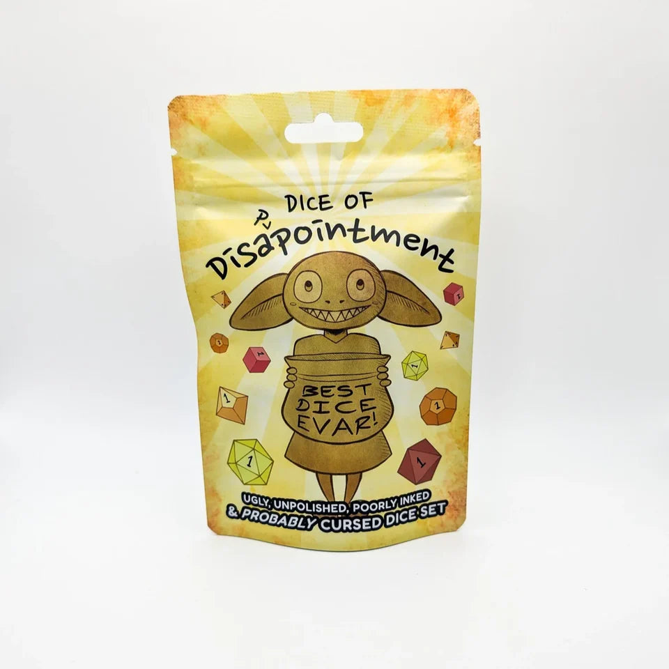 Dice of Disappointment - Funny Dice