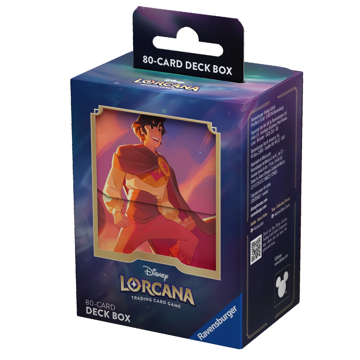 Disney Lorcana Shimmering Skies – Aladdin Deck Box