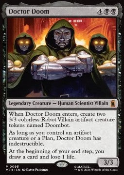 Magic the Gathering Doctor Doom (MSH 0095)