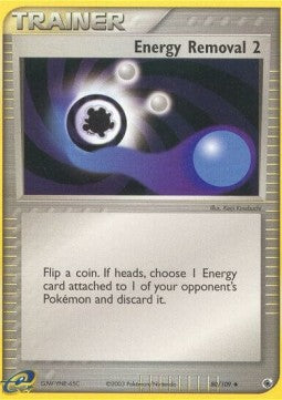 Pokemon TCG Energy Removal 2 (RS 80) Light Play Damage