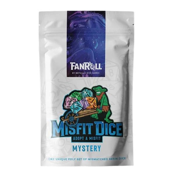 Fanroll Mystery Misfit Resin Polyhedral Dice Set