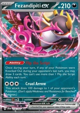 Pokemon TCG Fezandipiti ex (SFA 038)