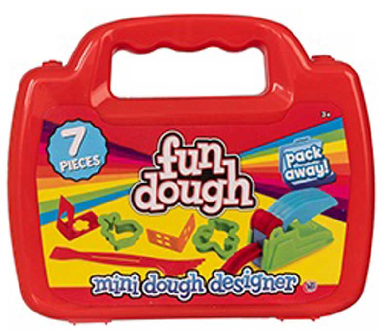 Fun Dough Mini Dough Designer Carry Case