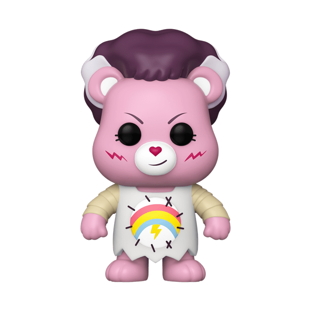 Funko Pop Care Bear Universal Monster Cheer Bear as Bride of Frankenstein