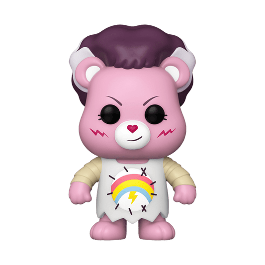 Funko Pop Care Bear Universal Monster Cheer Bear as Bride of Frankenstein