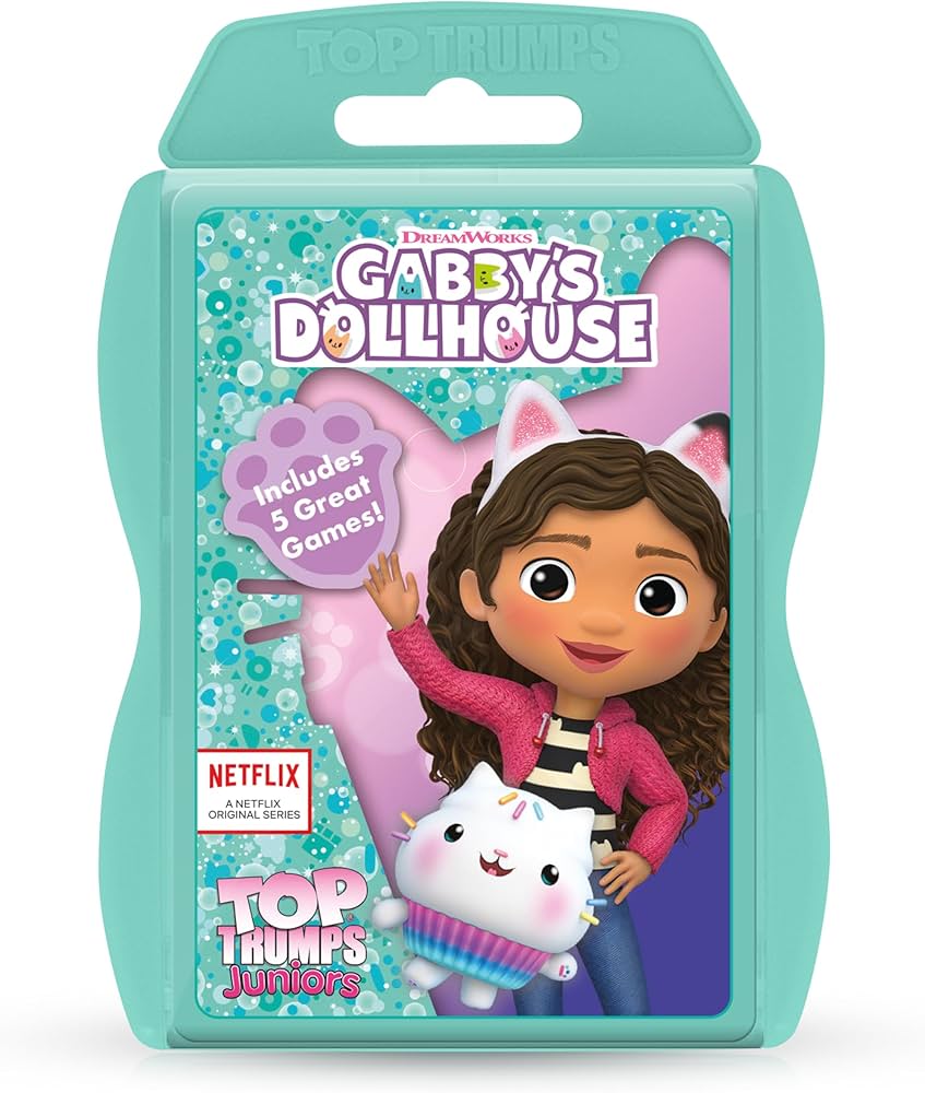 Gabby's Dollhouse Junior Top Trumps