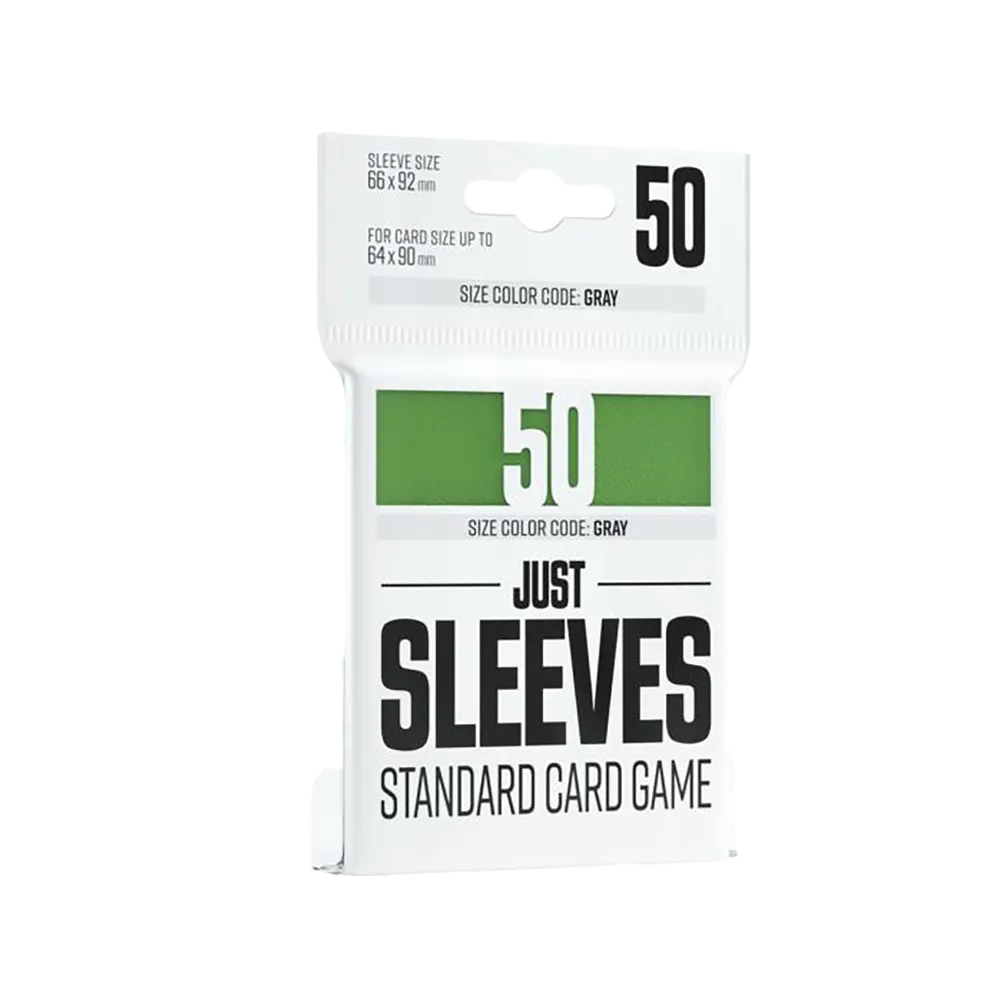 Gamegenic Just Sleeves Standard Card Game Green