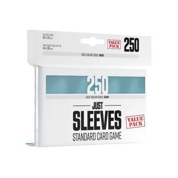 Gamegenic Just Sleeves: Standard Card Game Value Pack: Clear