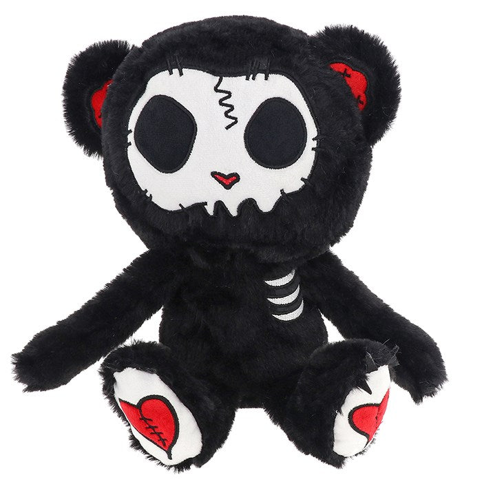 Gus Fink Black Grim the Stitch Bear Plush