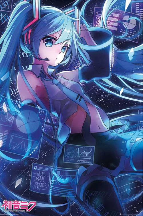 Hatsune Miku Screen Poster