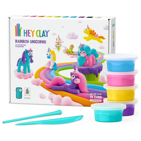 Hey Clay - Unicorn Set