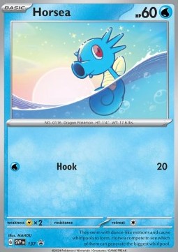 Pokemon TCG Horsea (SVP 137)