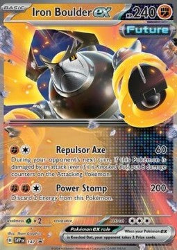 Pokemon TCG Iron Boulder ex (SVP 147)