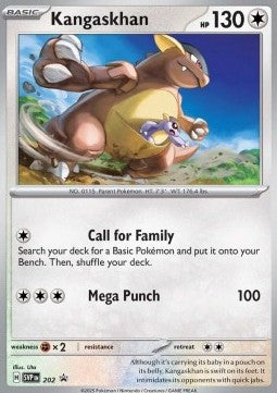 Pokemon TCG Kangaskhan (SVP 202)