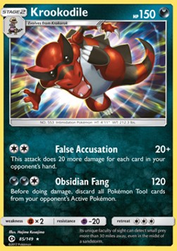 Pokemon TCG - Krookodile (SUM 85)