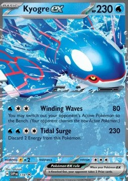 Pokemon TCG Kyogre ex (SVP 178)