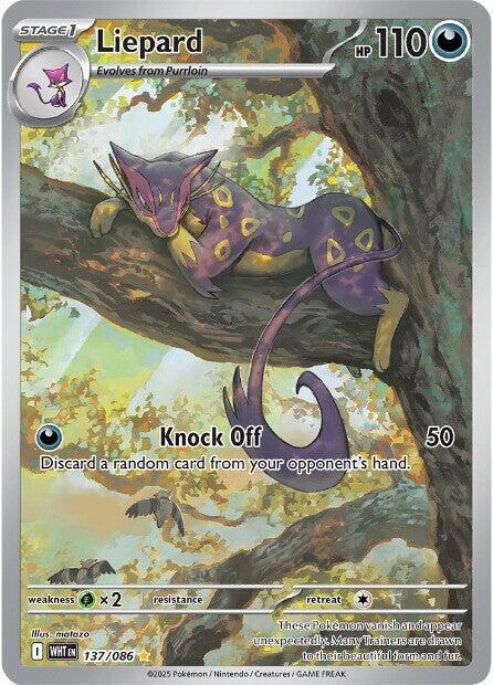 Pokemon TCG Liepard (WHT 137)