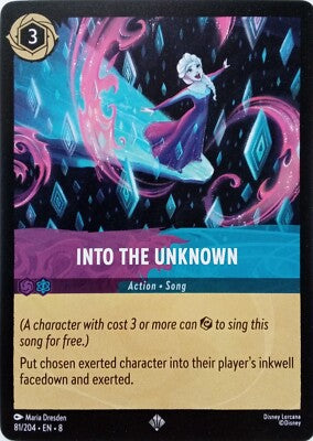 Lorcana TCG - Into The Unknown - Super Rare - 81/204