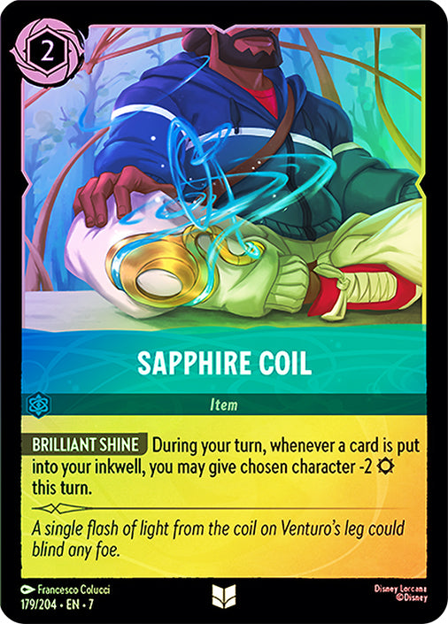 Lorcana TCG - Sapphire Coil - Holo Uncommon - 179/204