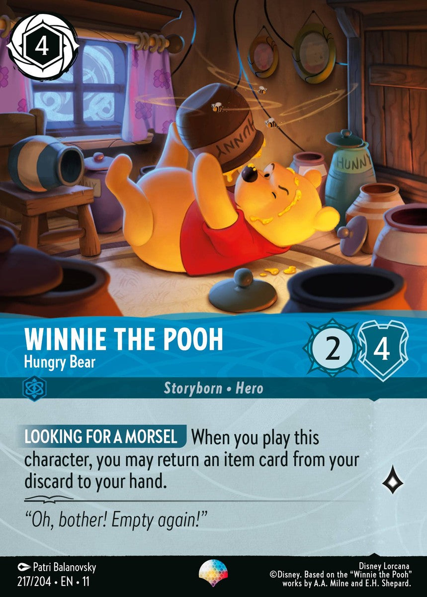 Lorcana TCG - Winnie the Pooh - Hungry Bear - Epic - 217/204