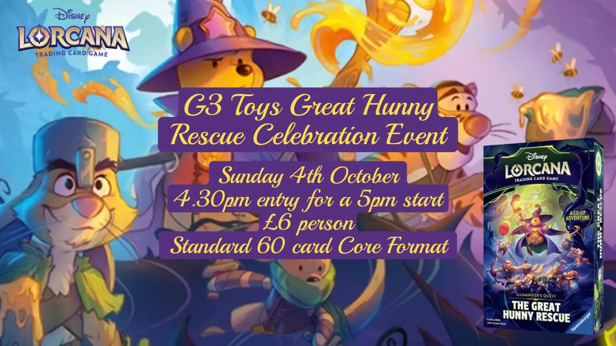 G3 Toys Lorcana The Great Hunny Rescue Event