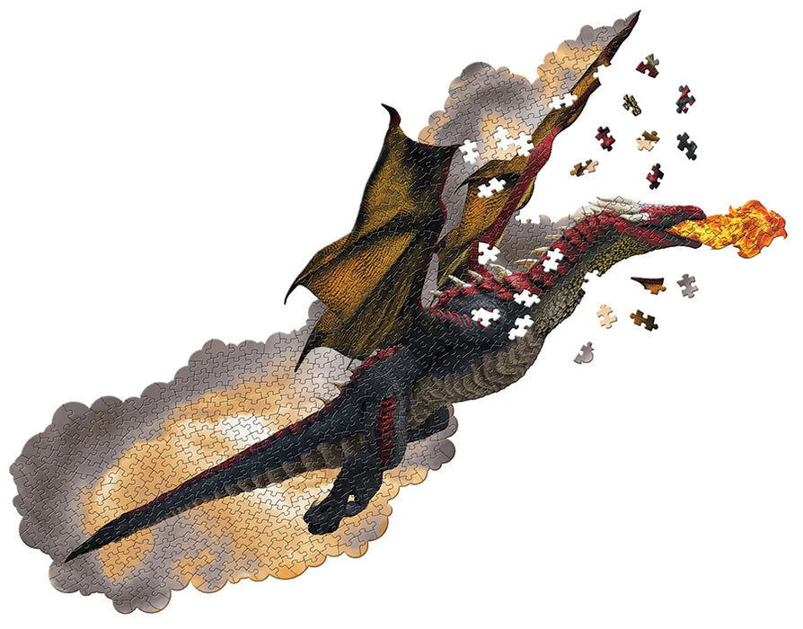 Madd Capp I Am Dragon 1000pc Animal Shaped Puzzle