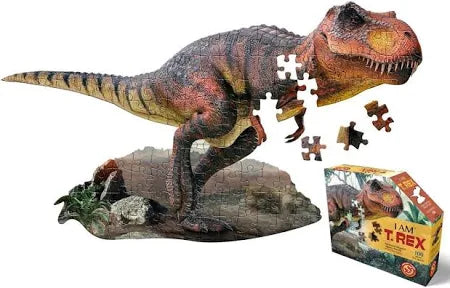 Madd Capp I Am T-Rex 100pc Animal Shaped Puzzle