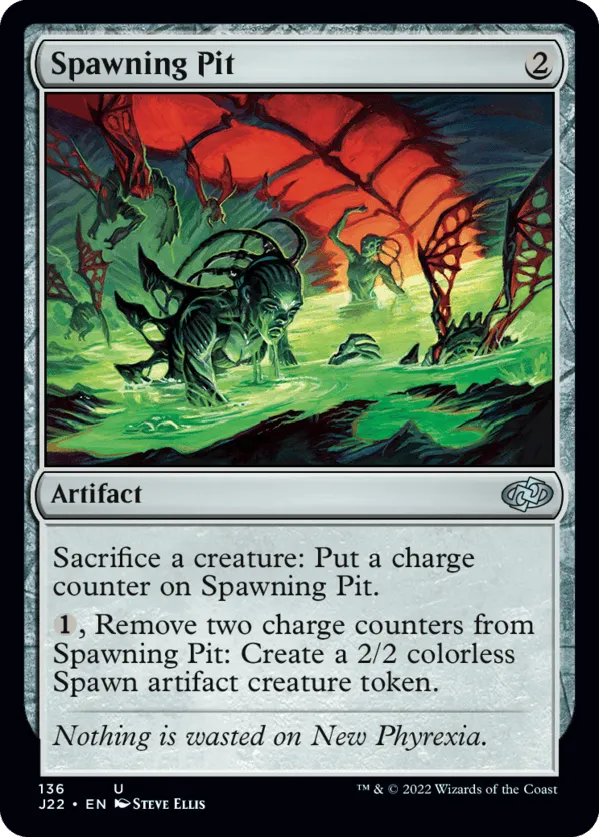 Magic The Gathering Spawning Pit #136 J22