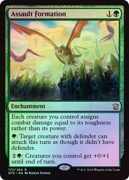 Magic the Gathering Assault Formation #173 DTK (Holo)