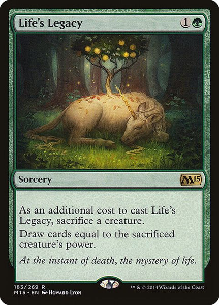 Magic the Gathering Life's Legacy (M15 183)