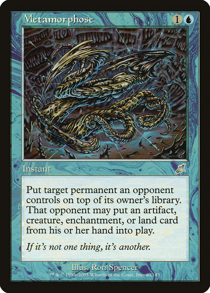 Magic the Gathering Metamorphose #040 SCG