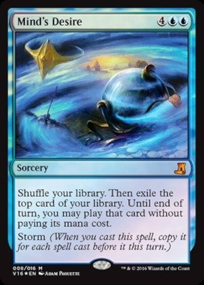 Magic the Gathering Mind's Desire #008 V16