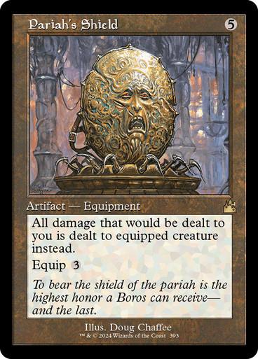 Magic the Gathering Pariah's Shield (V.1) 393