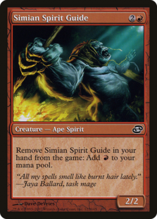 Magic the Gathering Simian Spirit Guide (PLC 122)