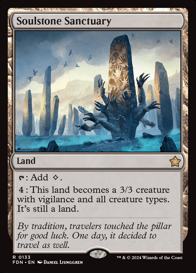 Magic the Gathering Soulstone Sanctuary (FDN 0133)
