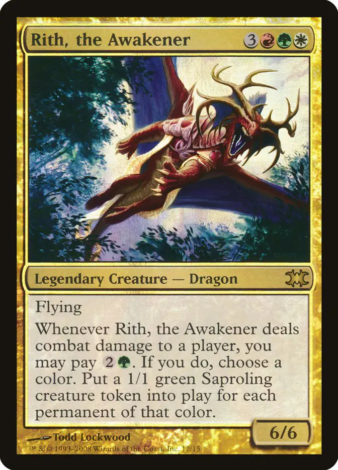 Magic the Gathering Rith, the Awakener #012 FTVD (Holo)