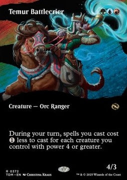 Magic the Gathering Temur Battlecrier (TDM 0372)