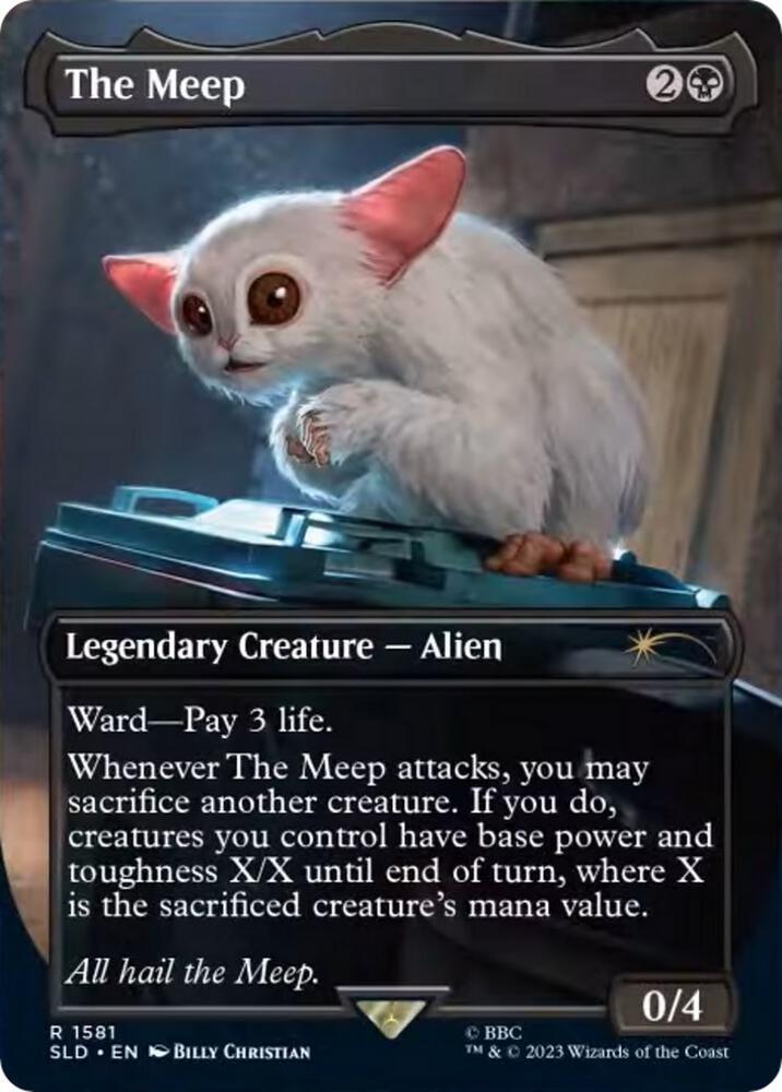 Magic the Gathering The Meep (SLD 1581)