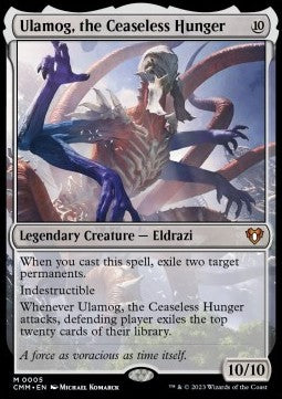 Magic the Gathering Ulamog, the Ceaseless Hunger (CMM 0005)