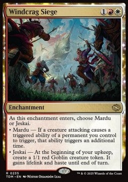 Magic the Gathering Windcrag Siege (TMT 0235)