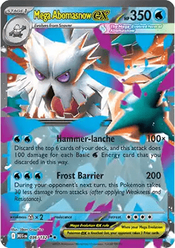 Pokemon TCG Mega Abomasnow ex (MEG 036)