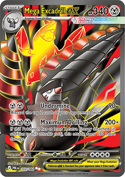 Pokemon TCG Mega Excadrill ex (PBL 103)