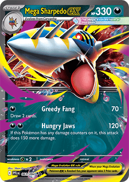 Pokemon TCG Mega Sharpedo ex (PFL 061)