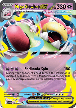 Pokemon TCG Mega Slowbro ex (PBL 031)