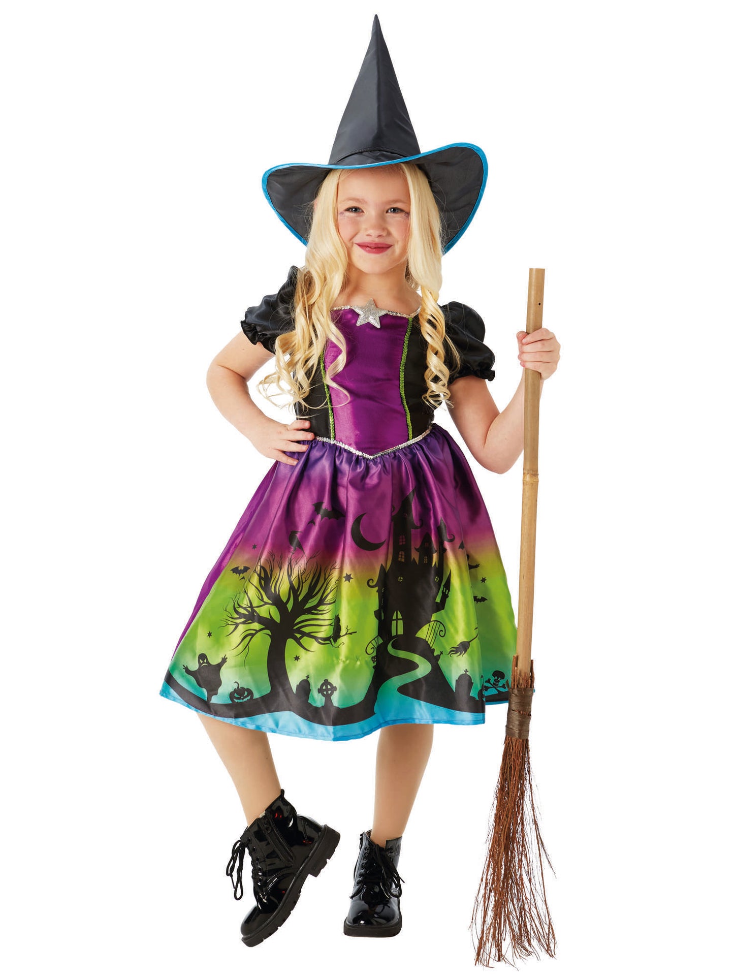 Ombre Witch Halloween Costume