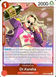 One Piece TCG – Dr Kureha - OP08-015