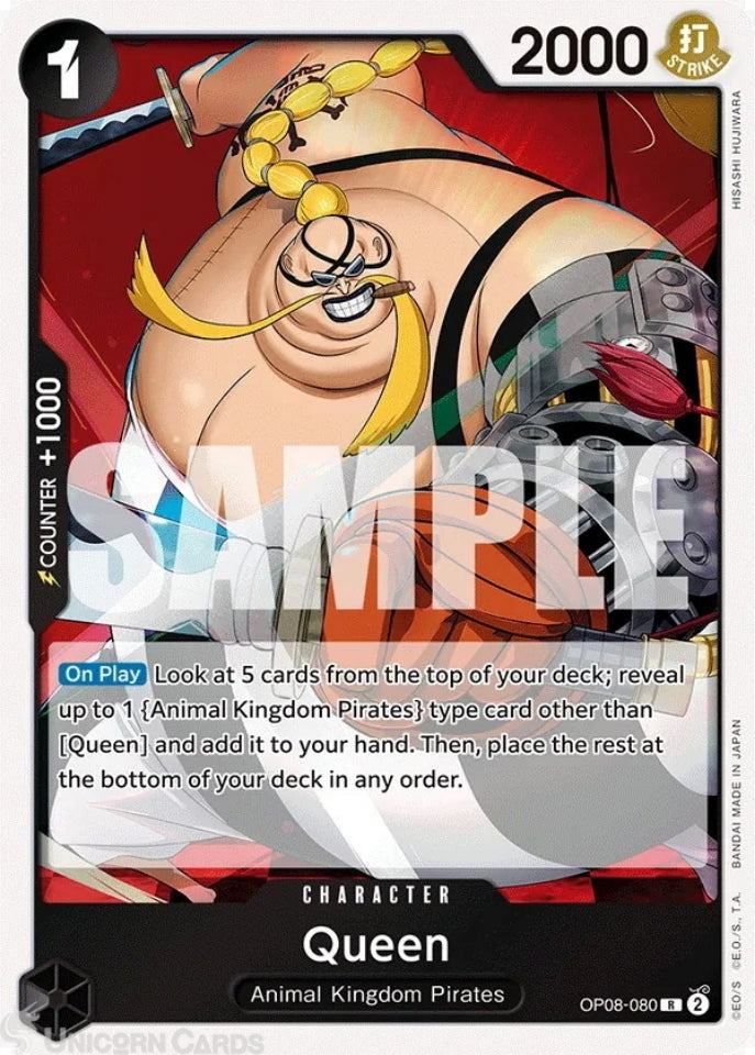 One Piece TCG – Queen - OP08-080